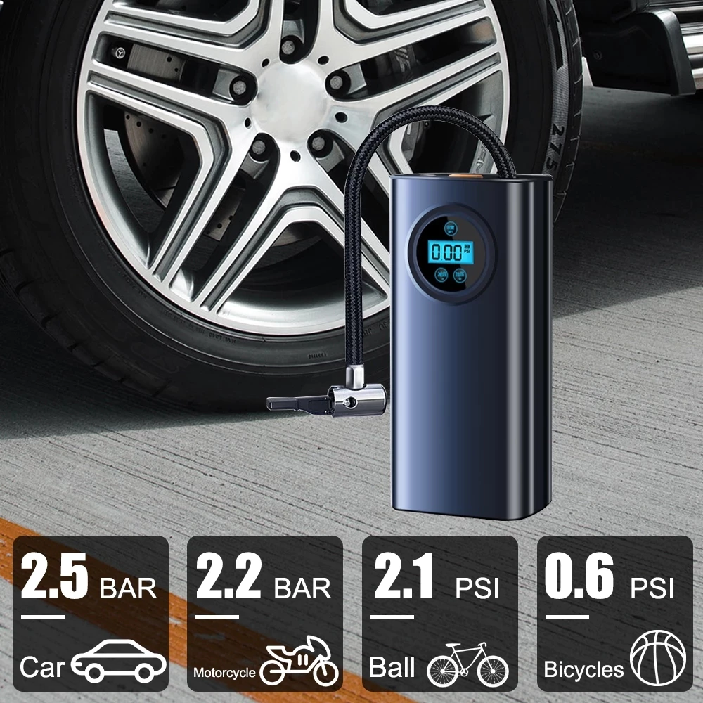 Portable 150 PSI Rechargeable Inflator